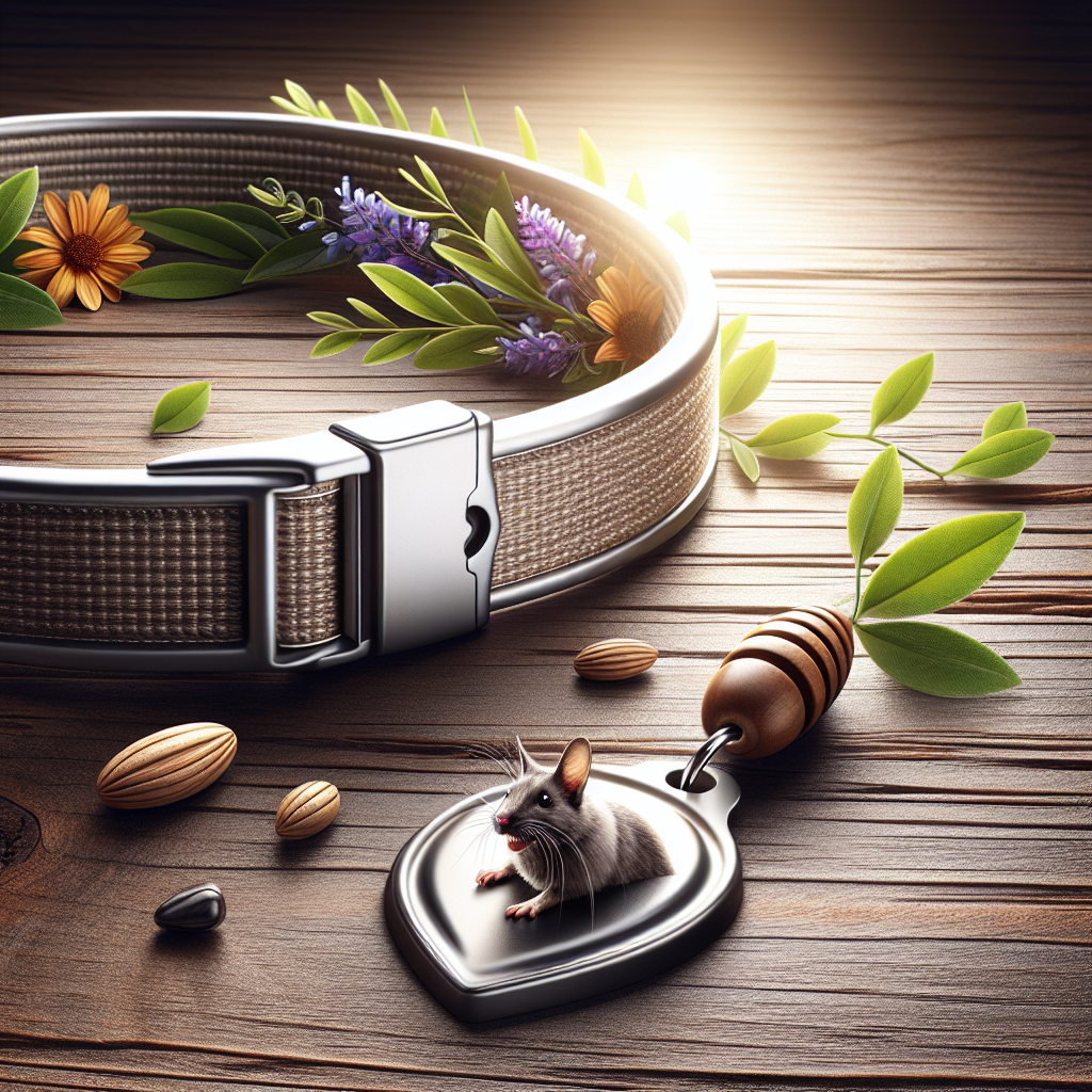 Naturbasierte Flohhalsbänder